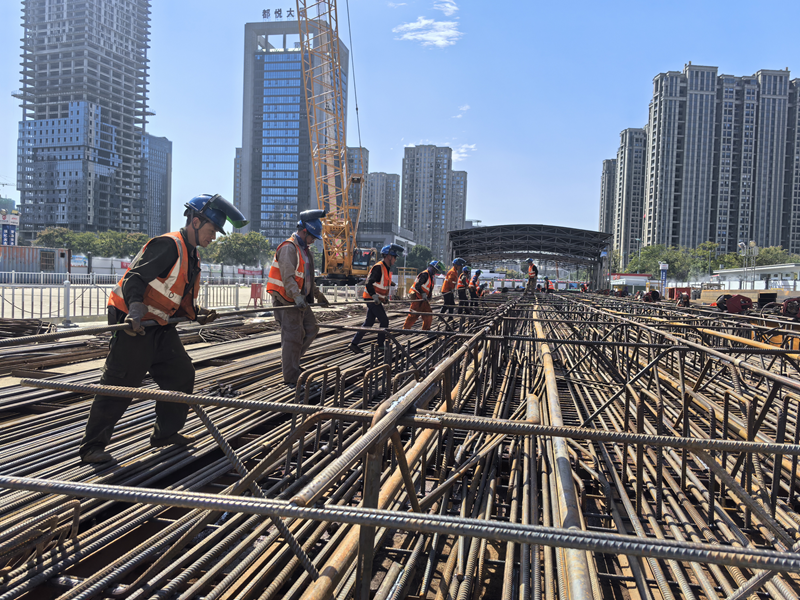 绍兴轨道交通党建联建筑牢工程建设