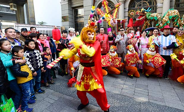 浙江台州：多彩民俗贺新春