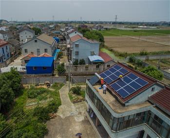 浙江余姚：乡村个人屋顶光伏“遍地开花”