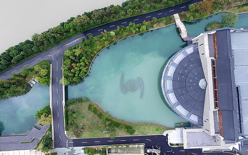 鸟瞰世界互联网大会会场