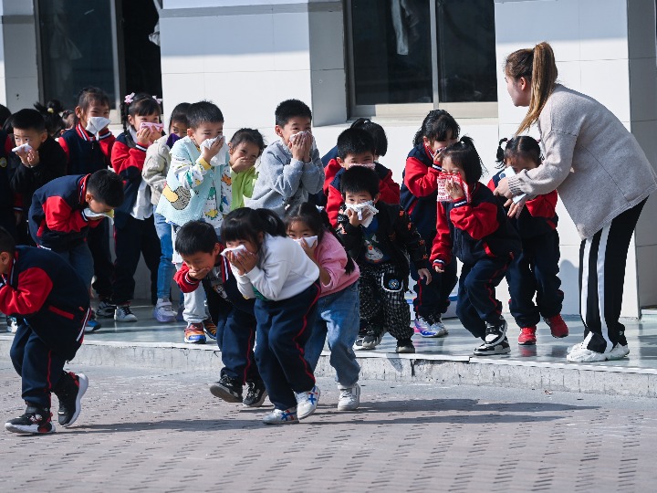 &ldquo;119&rdquo;消防宣传月开展校园消防安全课